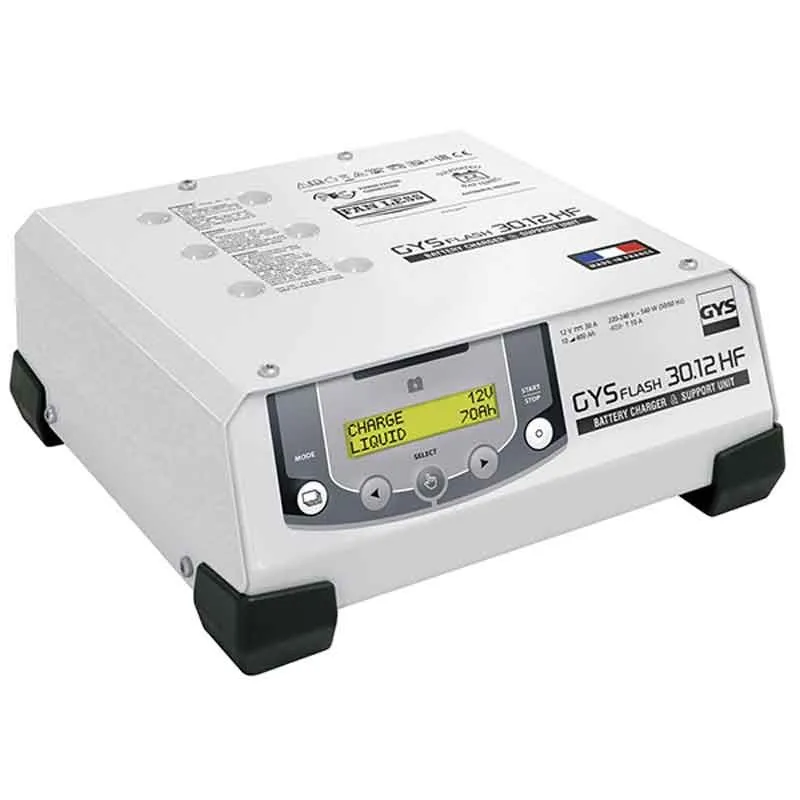 Batteriladdare Gysflash 30.12 HF 230 V max 30 A 12 volt Begränsat erbjudande