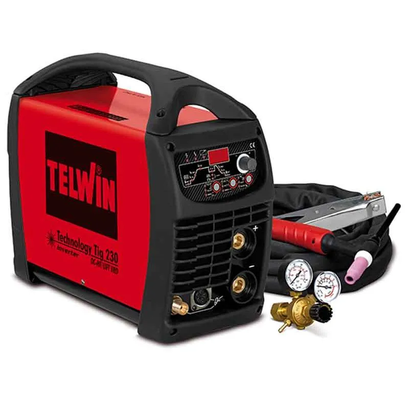 Tig Svets Telwin Technology Tig 230 DC/HF/Lift inkl. tillbehör Begränsat erbjudande