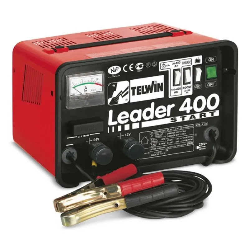 Populärt val Batteriladdare Leader 400 12/24 V 230 V Telwin