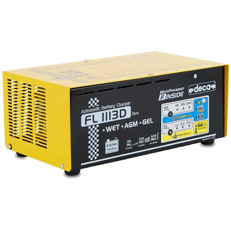 Deca automatladdare fl1113d batteriladdare 6/12/24 volt Populärt val