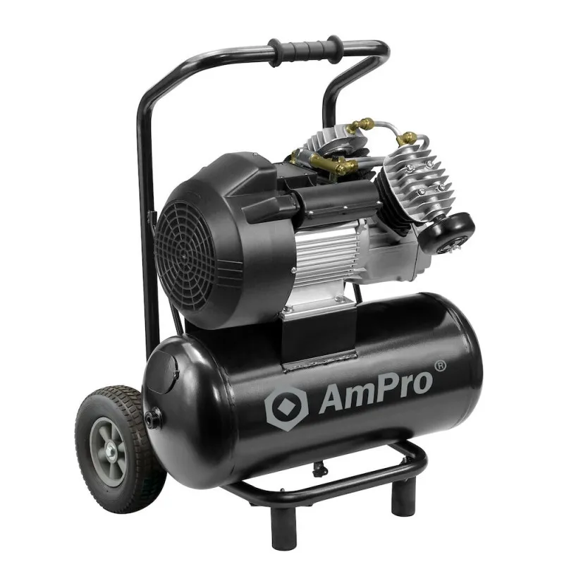 Kompressor 3,0 hk 24 liter Ampro risnedsättning