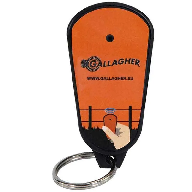 Begränsat antal Stängseltestare nyckelring Gallagher