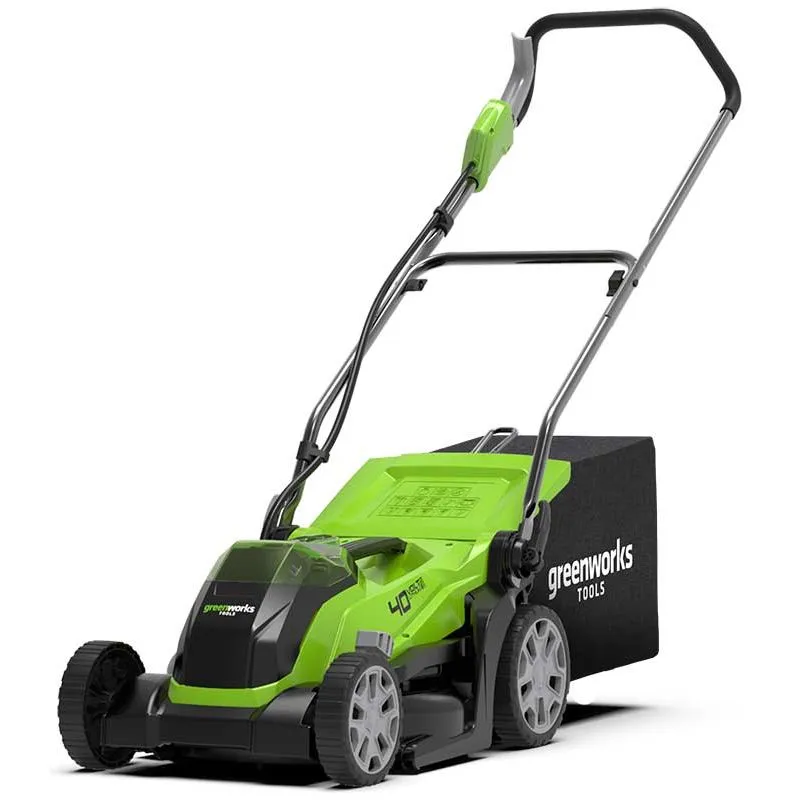 Gräsklippare 35cm G40LM35 40V 2Ah med batteri och laddare Greenworks Köp online