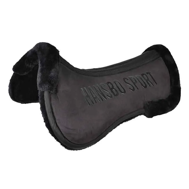 Beställ idag Hansbo Sport Sadelpad Faux Fur Svart