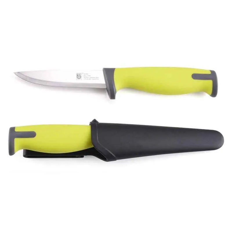 Slidkniv rostfri med gummihandtag Eyeson Lindbloms Knivar Premium