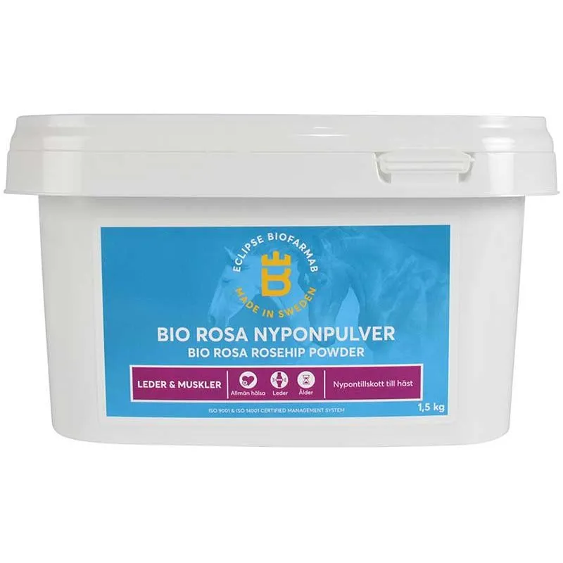 Bio Rosa C.L. Nyponpulver 1,5kg Eclipse Biofarmab Bästa pris