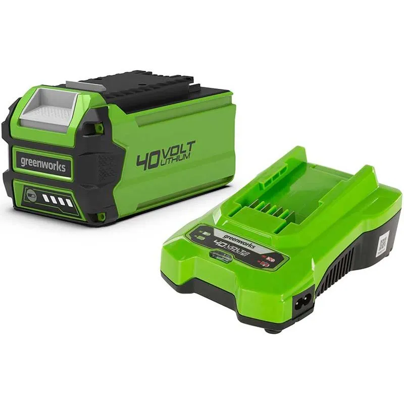 Greenworks GSK40B25 Starter Kit Batteri och laddare - 40V 2,5Ah Kampanj
