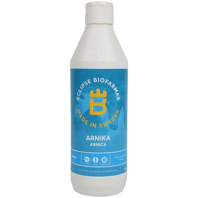 Liniment flytande Arnika 500 ml till häst och hund Eclipse Biofarmab Fynd