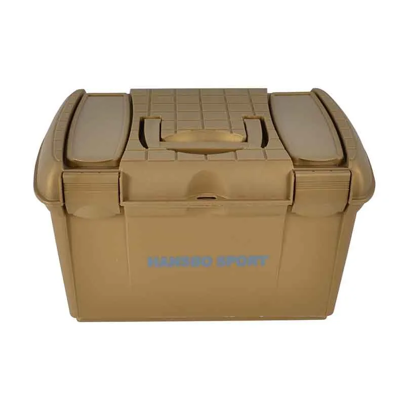 Ryktbox 41 x 25 x 25 guld Hansbo Sport Lågt pris