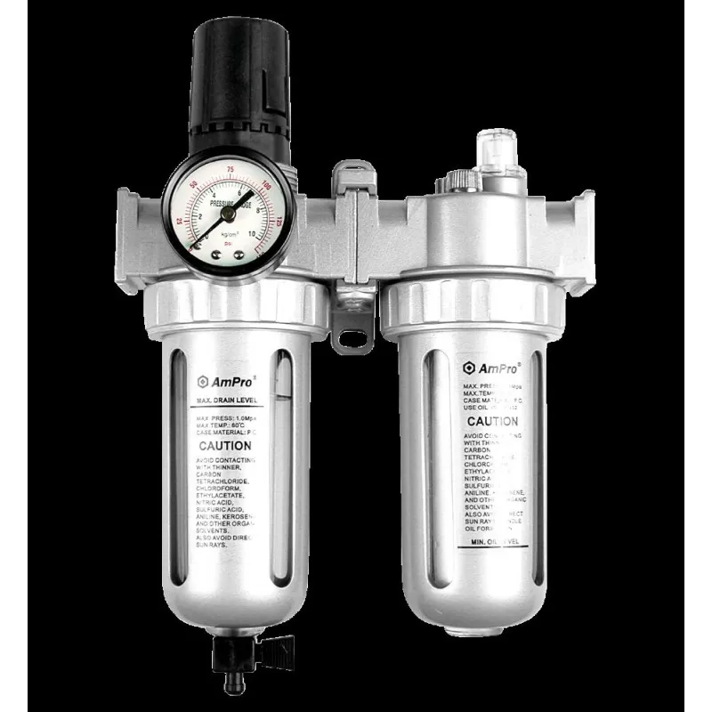 Fri frakt Filterregulator/ dimsmörjare 1/2" Ampro