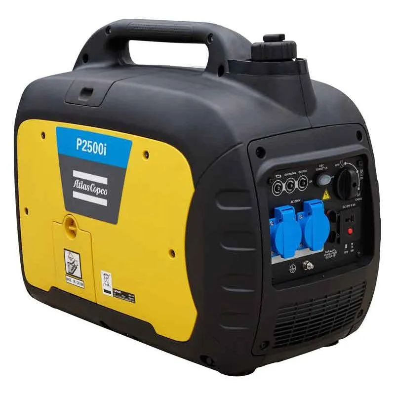 Begränsat antal Bensinelverk P2500I 230 volt, 1-fas, Atlas Copco