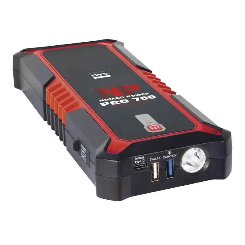 Startbooster Power Pro 700 booster Lithium nomad Trygg betalning
