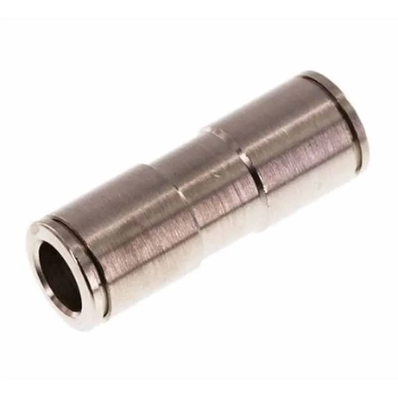PA skarvkoppling rak 8 mm. - 8 mm. Billigare