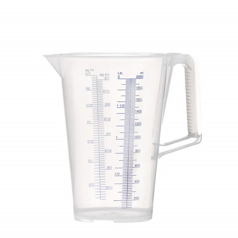 Mätkanna 2 liter neutrala medier, oljor, syror och alkohol Erbjudandepris