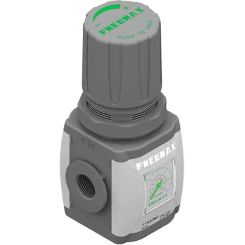 Regulator 1/4" 012 med inbyggd manometer Populärt val