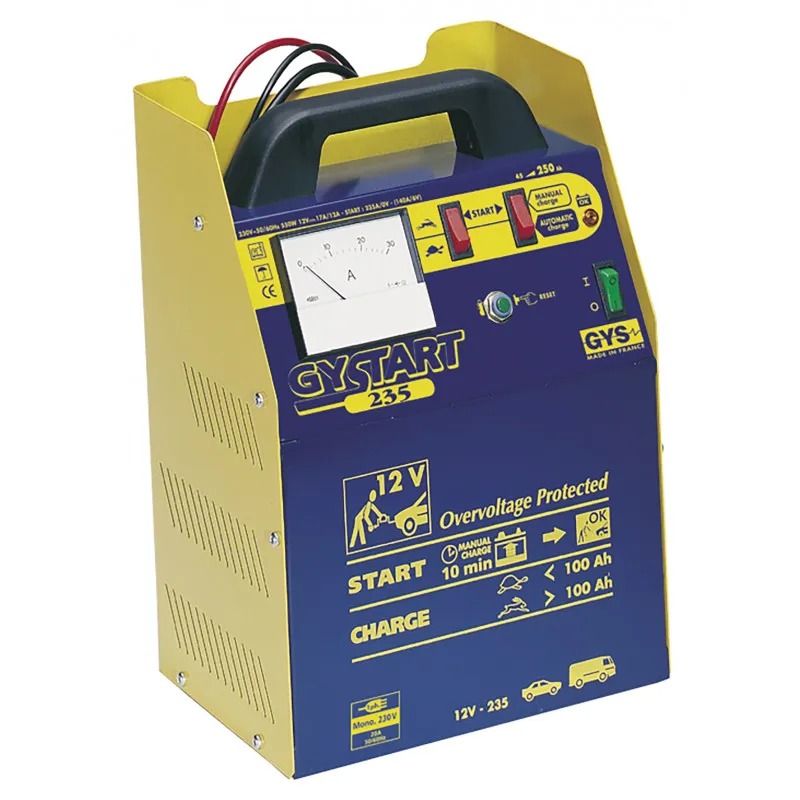 Sista chansen Batteriladdare Gystart 235