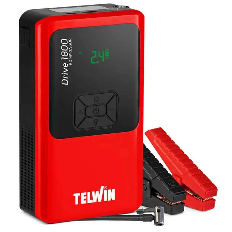 Drive 1800 Kompressor 12 volt Telwin Billigare