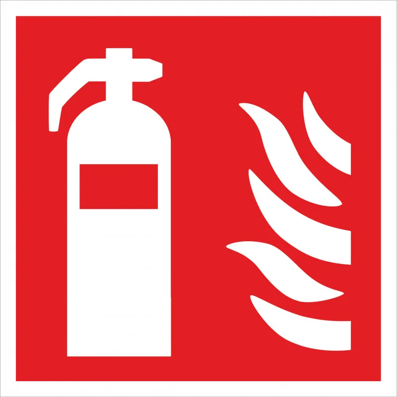 Outlet Skylt brandsläckare