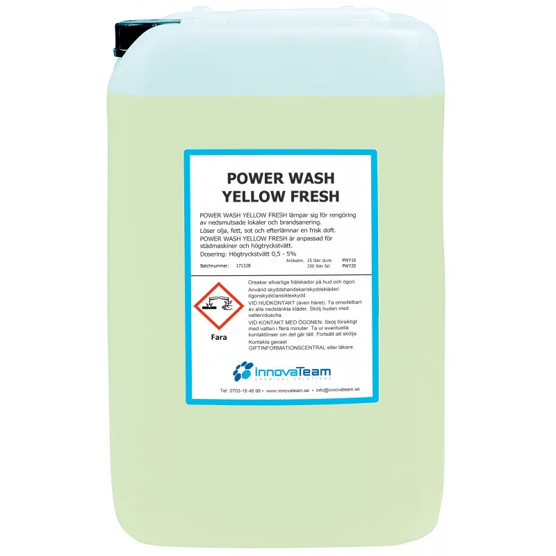 Power Wash Yellow Fresh 25L Endast denna vecka