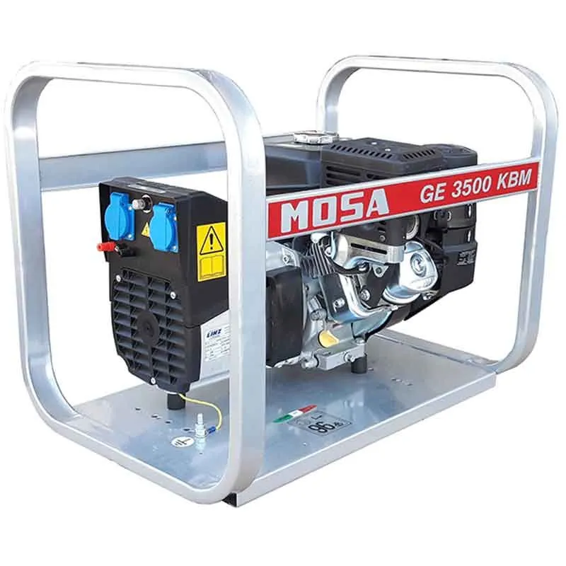 Fri frakt Bensinelverk GE3500KBM 3,2kVA 230V Kohler CH270 Mosa
