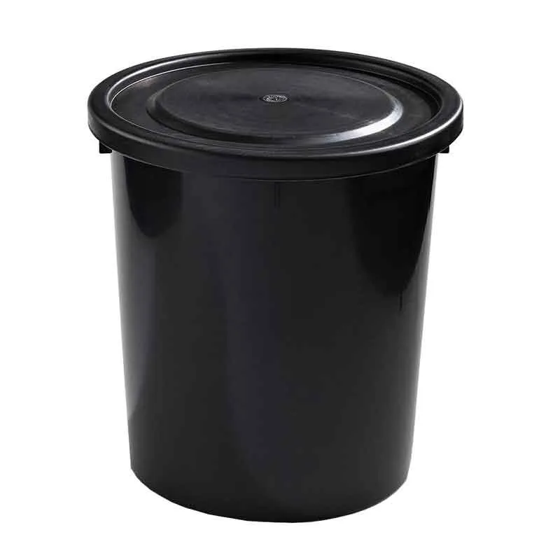 Fodertunna 35 liter med lock Kampanjpris