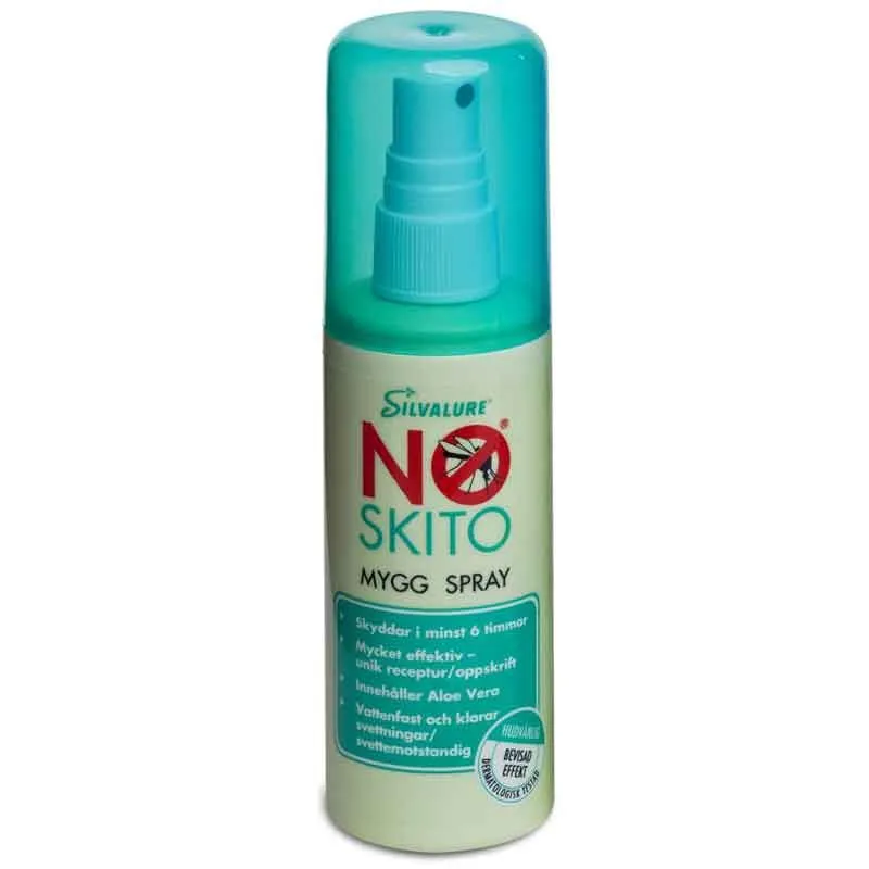 NoSkito Myggspray 100 ml Silvalure Bästa pris