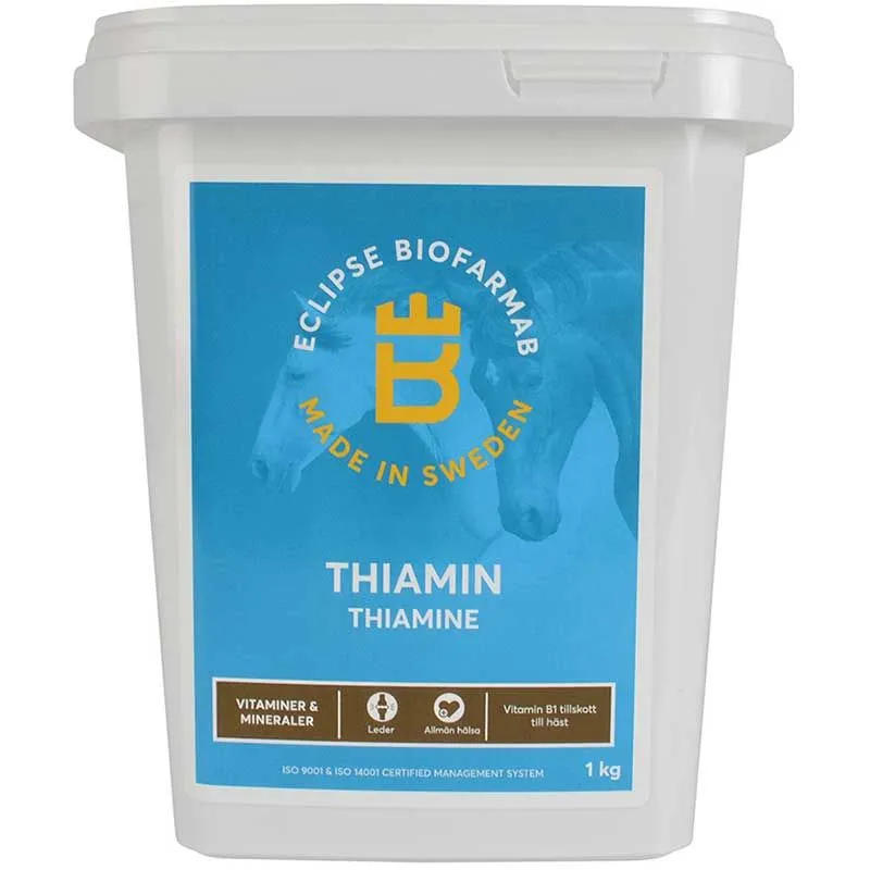 Trygg betalning 2 st. Thiamin Vitamin B1 1 kg Eclipse Biofarmab