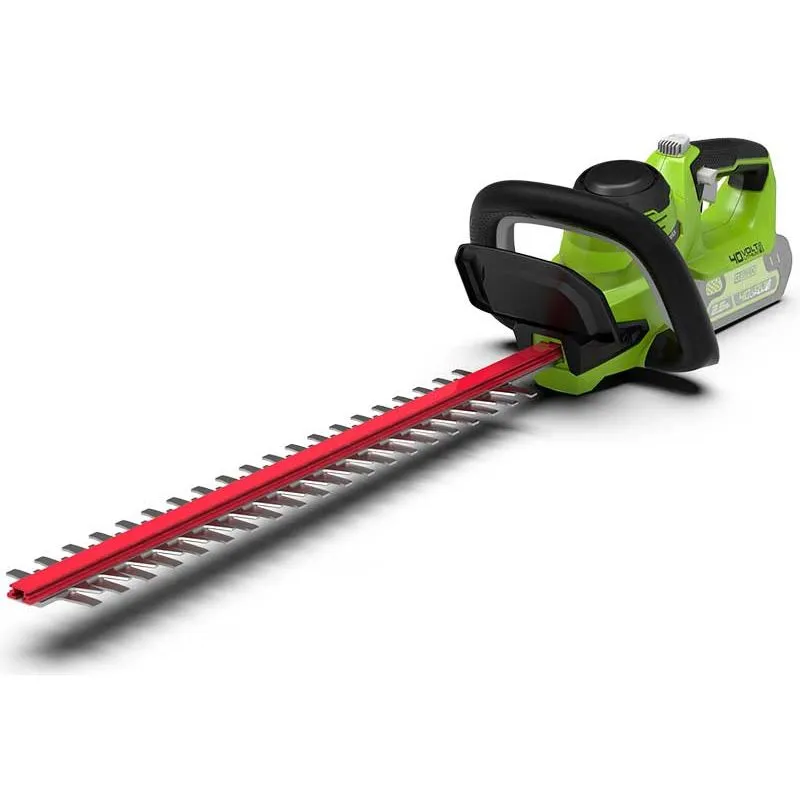 Häcksax G40HT61 Greenworks 40V utan batteri och laddare Reapris