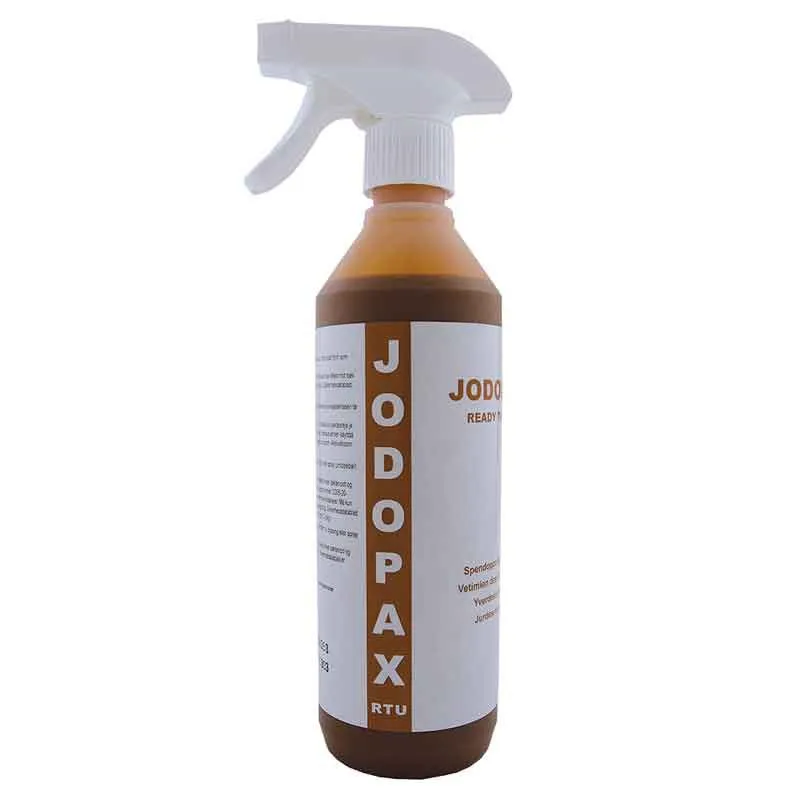 Jodopax Ready to use 500 ml till djur Säker betalning