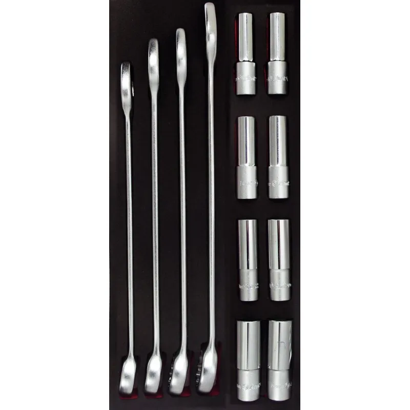 U-ringnyckelset & djupa hylsor Ampro Extra rabatt
