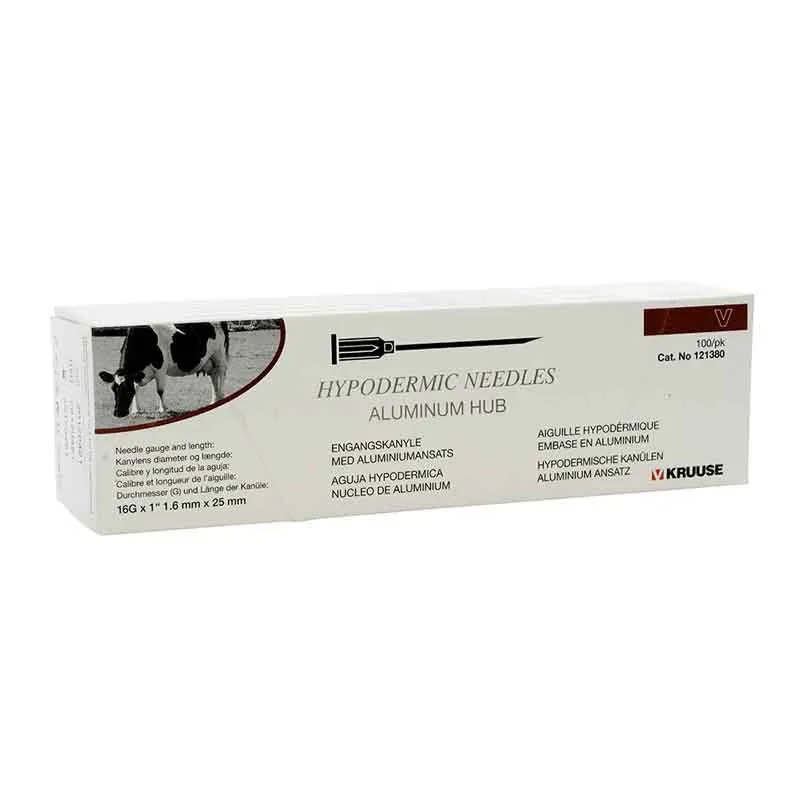 Kanyl engångs 2,1 x 38 mm 100 st/fp till djur Begränsat antal